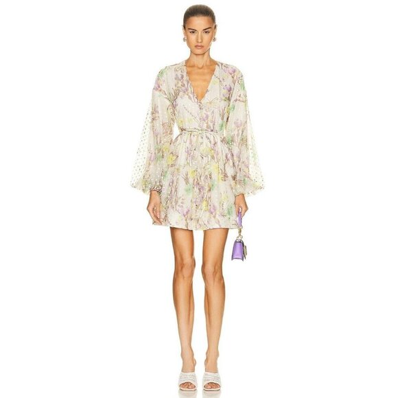 Alexis Dresses & Skirts - ALEXIS Behati Dress in Floral Embroidered Medium New Womens Floral Mini